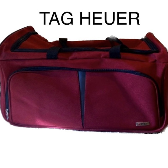 Tag Heuer Bags Tag Heuer Duffle Bag With Rolling Wheels Poshmark